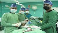 A successful shoulder joint surgery using the Bankart method 