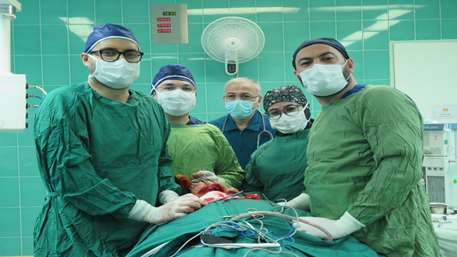  Successful mandibular reconstruction surgery at Kosar Hospital