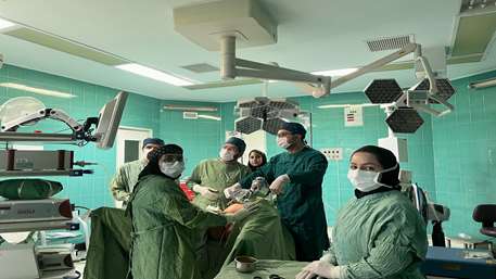 Correcting rectal prolapse by laparoscopic method in Kosar Hospital